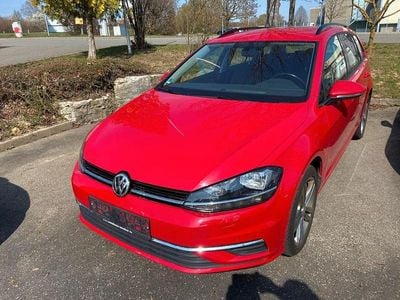 Usata VW Golf VII Comfortline 150 CV (110 kW) 2017 Rosso Station wagon