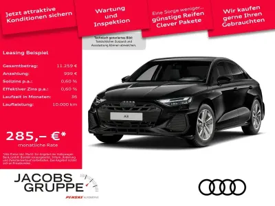 Gebraucht Audi A3 S-Line 150 PS (110 kW) 2025 Schwarz Limousine