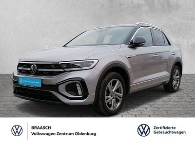 gebraucht VW T-Roc 2.0 TDI DSG R-Line AHK+LEDPlus+Navi