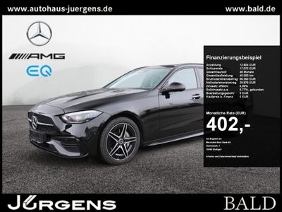 gebraucht Mercedes C300e T AMG-Sport/Pano/Night/Keyl/Totw/Leder