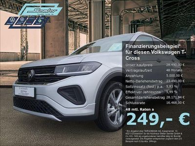 Silber Gebraucht 2025 VW T-Cross IQ Drive SUV | 28.490 € (Fairer Preis)