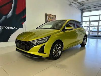 Gebraucht Hyundai i20 GO! 99 PS (72 kW) 2024 (lucid lime metallic/gelb) Kleinwagen
