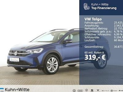Second-hand VW Taigo Life 116 CP (85 kW) 2025 Albastru SUV