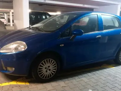 Gebraucht Fiat Grande Punto 77 PS (56 kW) 2007 Blau Kleinwagen