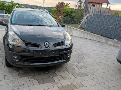 Gebraucht Renault Clio GrandTour 86 PS (63 kW) 2008 Schwarz Kombi