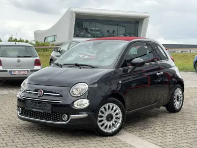 Używany Fiat 500C Lounge 86 KM (63 kW) 2017 Czarny Kabriolet