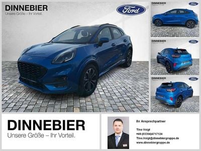 Gebraucht Ford Puma ST-Line X 155 PS (114 kW) 2024 Dynamic blau met SUV