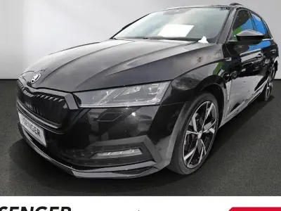 Brugt Skoda Octavia SportLine 204 HK (150 kW) 2022 Sort Stationcar