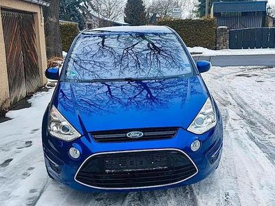 Gebraucht Ford S-MAX Titanium 169 PS (124 kW) 2014 Blau Van / Kleinbus