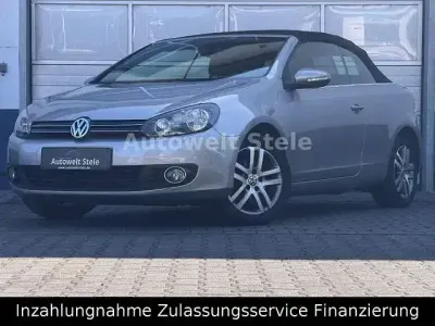 Gebraucht VW Golf Cabriolet 105 PS (77 kW) 2012 Silber Cabrio