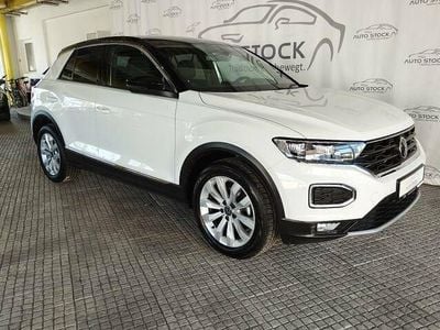 Gebraucht VW T-Roc Sport 150 PS (110 kW) 2021 Pure white/schwarz SUV