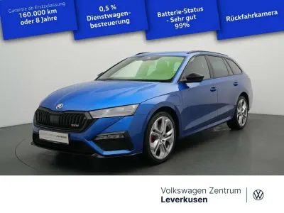 Usata Skoda Octavia RS 245 CV (180 kW) 2021 Blu Station wagon