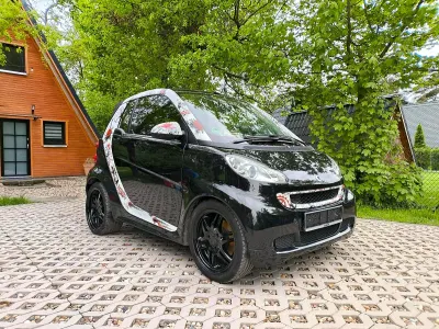 Usata Smart ForTwo Cabrio Passion 45 CV (33 kW) 2008 Nero Cabrio