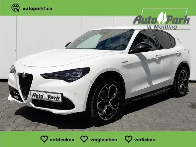 Gebraucht Alfa Romeo Stelvio Veloce 209 PS (153 kW) 2024 Weiss SUV