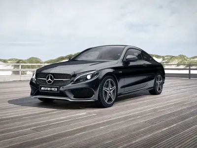 Gebraucht Mercedes C43 AMG AMG 367 PS (269 kW) 2017 Schwarz Coupé