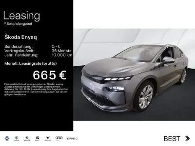 Gebraucht Skoda Enyaq iV Loft 210 kW (286 PS) 2025 Graphitegrau metallic SUV