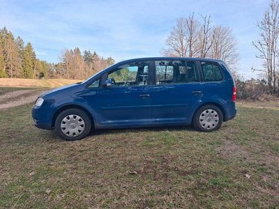Gebraucht VW Touran 105 PS (77 kW) 2005 Blau Van / Kleinbus