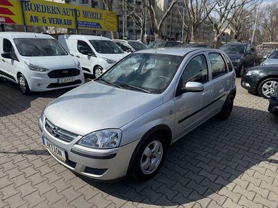 Gebraucht Opel Corsa Basis 80 PS (58 kW) 2003 Silber Kleinwagen