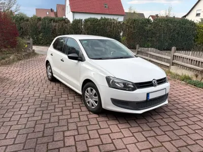 Gebraucht VW Polo Trendline 60 PS (44 kW) 2011 Weiß Kleinwagen