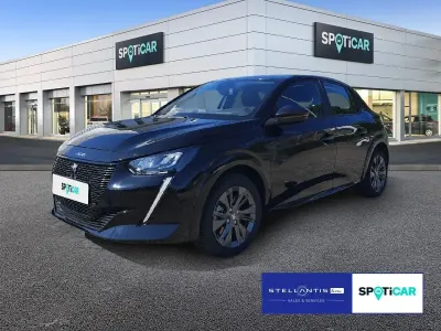 Gebraucht Peugeot e-208 100 kW (136 PS) 2022 Schwarz Kleinwagen