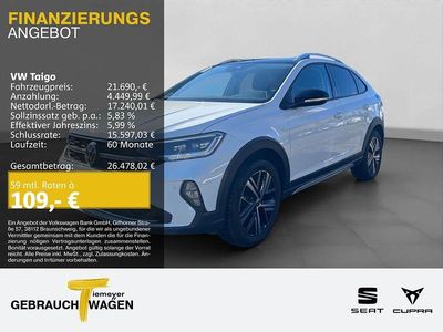 Second-hand VW Taigo IQ Drive 116 CP (85 kW) 2025 Alb SUV