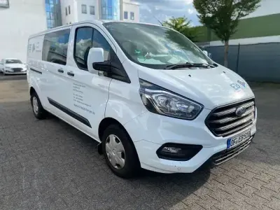 Gebraucht Ford Transit Custom Trend 131 PS (96 kW) 2019 Weiß Van / Kleinbus
