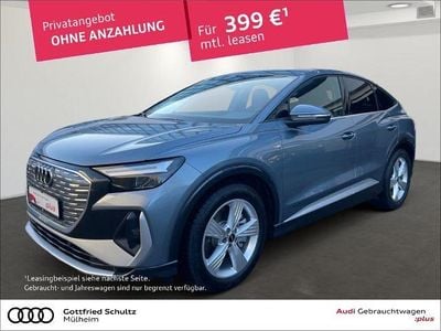 Blau Gebraucht 2025 Audi Q4 Sportback e-tron S-Line SUV | 43.980 € (Guter Preis)