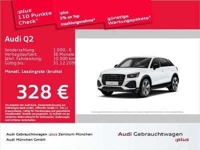 Gebraucht Audi Q2 Advanced Plus 150 PS (110 kW) 2025 Gletscherweiß metallic SUV