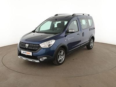 Usata Dacia Dokker Stepway 131 CV (96 kW) 2019 Blu Monovolume