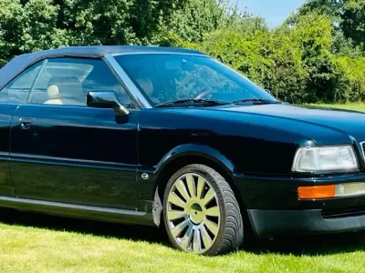 Gebraucht Audi 80 133 PS (97 kW) 1992 Blau Cabrio