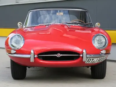 Gebraucht Jaguar E-Type 269 PS (197 kW) 1964 Rot Cabrio