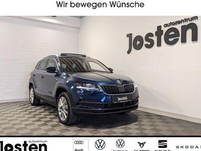 Gebraucht Skoda Karoq Clever 150 PS (110 kW) 2022 Lavablau metallic SUV