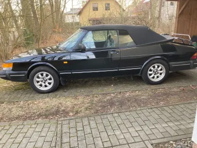 Gebraucht Saab 900 Cabriolet 136 PS (100 kW) 1991 Schwarz Cabrio