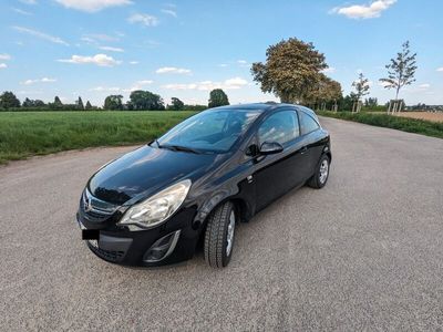 gebraucht Opel Corsa Corsa 1.2 ecoFLEX, schwarz, S-DD1,2
