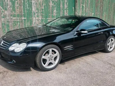 Gebraucht Mercedes SL500 306 PS (225 kW) 2001 Schwarz Cabrio