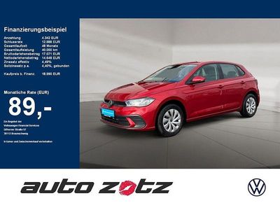 Gebraucht VW Polo Life 80 PS (58 kW) 2025 Rot Kleinwagen