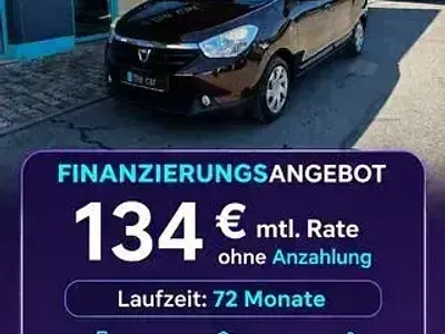 Usata Dacia Lodgy Lauréate 116 CV (85 kW) 2017 Marrone Monovolume