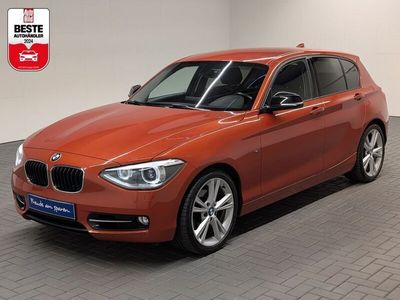 Gebraucht BMW 118 Sport Line 170 PS (125 kW) 2012 Orange (valeciaorangemet.) Kleinwagen