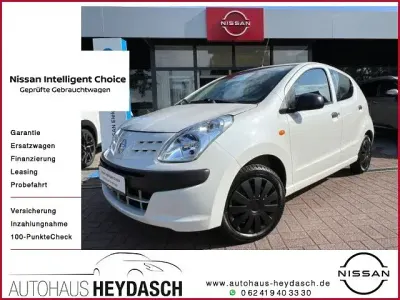 Gebraucht Nissan Pixo Visia 68 PS (50 kW) 2009 Weiß Kleinwagen