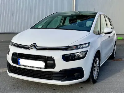 Gebraucht Citroën C4 SpaceTourer PureTech 131 PS (96 kW) 2018 Weiß Van / Kleinbus