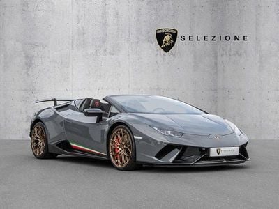 Gebraucht Lamborghini Huracán 640 PS (470 kW) 2019 Ad personam grigio telesto (grau) Cabrio
