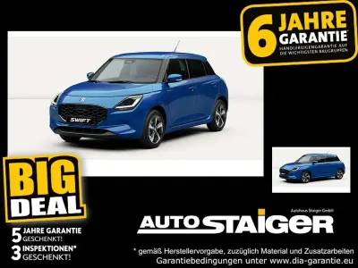 Neu Suzuki Swift Comfort 83 PS (61 kW) 2026 Frontier blue pearl metallic Kleinwagen