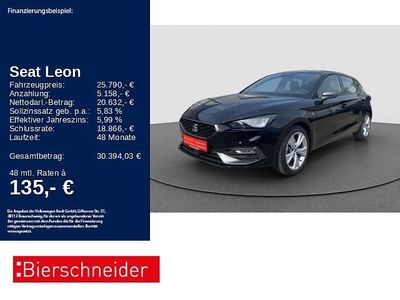 Gebraucht Seat Leon FR-Line 150 PS (110 kW) 2025 Schwarz Limousine