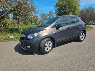 Usado Opel Mokka Edition 141 HP (103 kW) 2015 Cinzento SUV