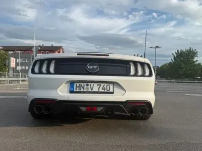 Gebraucht Ford Mustang GT 450 PS (330 kW) 2020 Weiß Cabrio