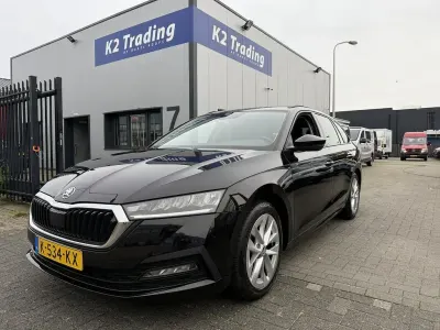 Gebraucht Skoda Octavia Business Line 110 PS (80 kW) 2021 Schwarz Kombi