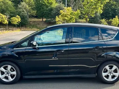 Gebraucht Ford C-MAX Titanium 125 PS (91 kW) 2018 Schwarz Van / Kleinbus