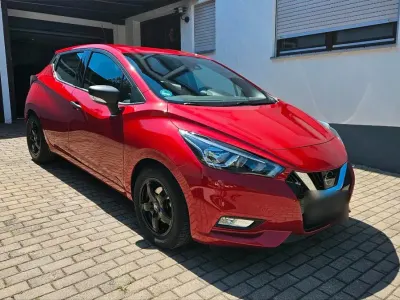 Gebraucht Nissan Micra 90 PS (66 kW) 2018 Rot Kleinwagen