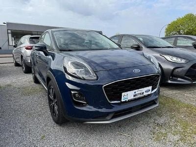 Usata Ford Puma Titanium 125 CV (91 kW) 2022 Blu SUV