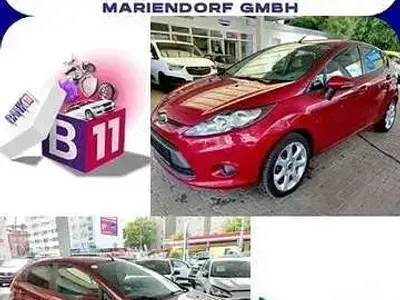 Gebraucht Ford Fiesta Champions Edition 82 PS (60 kW) 2011 Rot Kleinwagen
